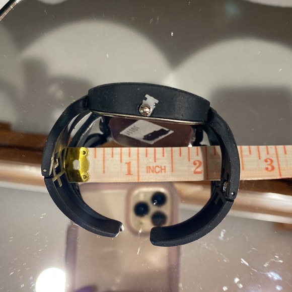 Geneva Quartz Black Gun Metal Boys watch with Stainless Steel Back! NWT! - Picture 11 of 11